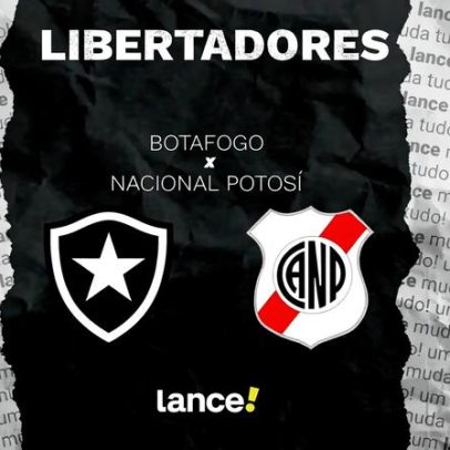 Botafogo x Nacional Potosí pela Libertadores: onde assistir e horário
