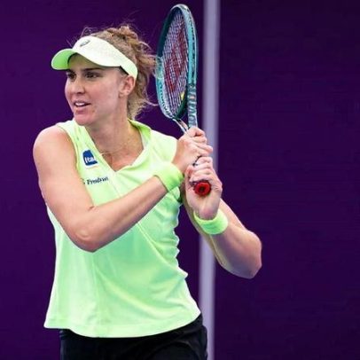 Bia é eliminada na estreia em Doha após derrota dura