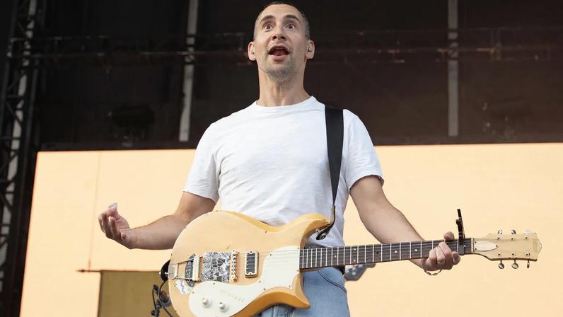 Jack Antonoff of Bleachers performs live during 2025 Lollapalooza Festival at Grant Park on August 01, 2025 in Chicago, Illinois.