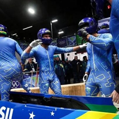 Brasil supera recorde e fica em 19º no bobsled 4 homens
