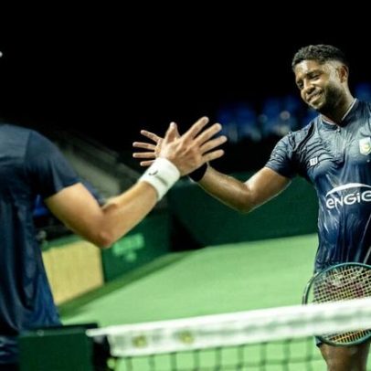 Brasil treina com equipe completa para enfrentar o Canadá na Davis