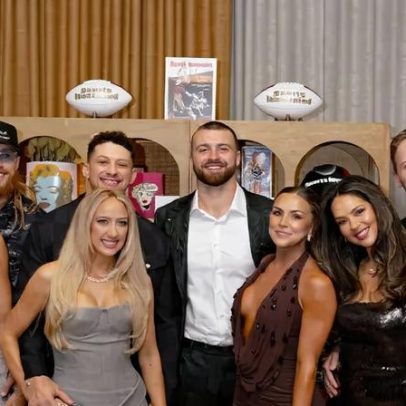 Brittany Mahomes celebra capa da Sports Illustrated Swimsuit com vestido com corset