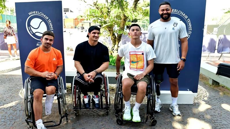 Martin De La Puente, Gustavo Fernandez, Tokito Oda e Daniel Rodrigues (Foto: Fotojump)