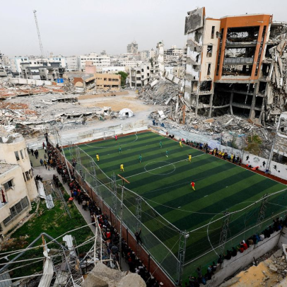 Gaza retoma torneio de futebol após dois anos de guerra, enquanto seleções de Israel e Palestina ficam fora da Copa do Mundo 2026