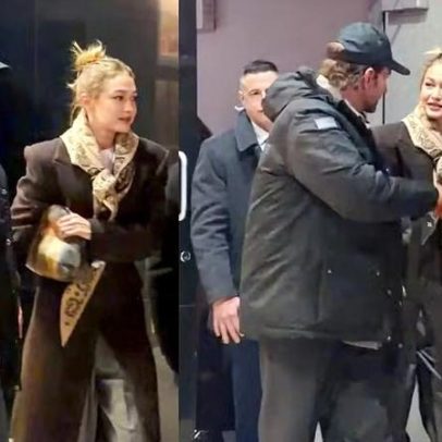 Gigi Hadid e Bradley Cooper são vistos de mãos dadas em Nova York