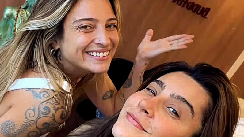Lauana Prado e Tati Dias aproveitam escapadinha em SPA após reatar o noivado — Foto: Reprodução/Instagram