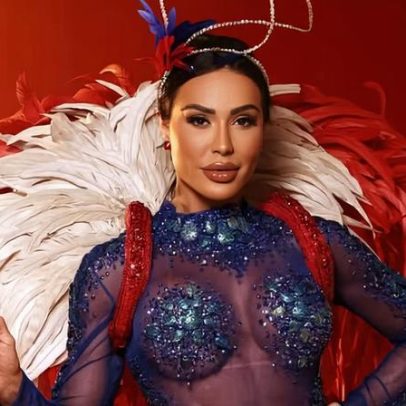 Gracyanne Barbosa retorna à Sapucaí após lesão no joelho
