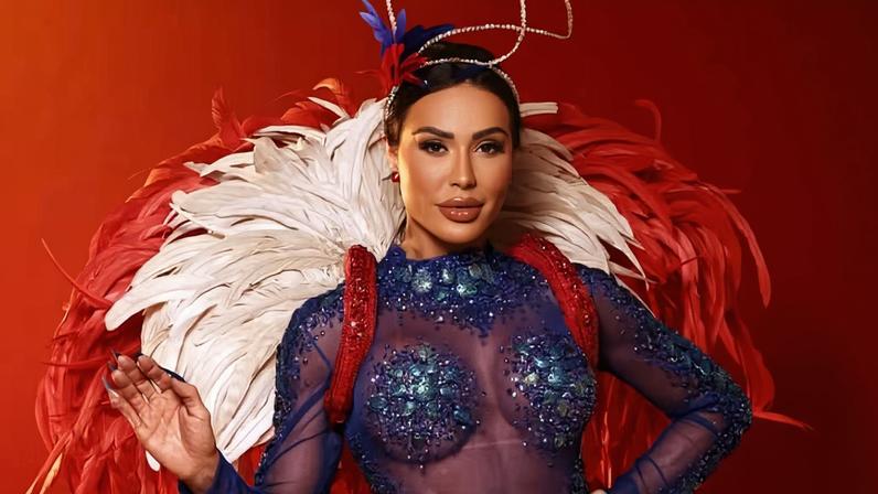 Gracyanne Barbosa exalta retorno à Sapucaí após lesão séria no joelho: 'Eu consegui'