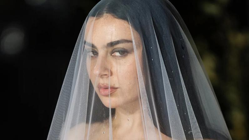 Charli XCX attends the "Wuthering Heights" UK Premiere at Odeon Luxe Leicester Square on February 05, 2026 in London, England.