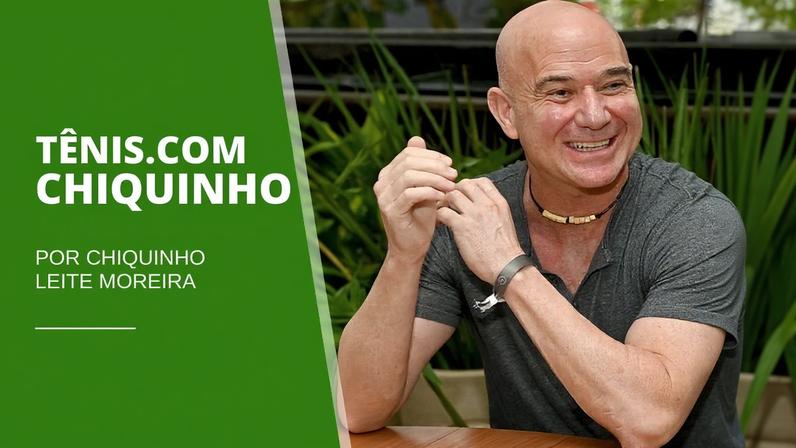 Agassi compartilha história inspiradora no Brasil