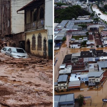 Sobe para 40 o número de mortos após temporais em Minas Gerais