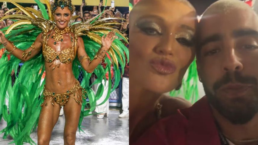 Cintia Dicker conta quase ter desmaiado em desfile — Foto: AgNews/Instagram