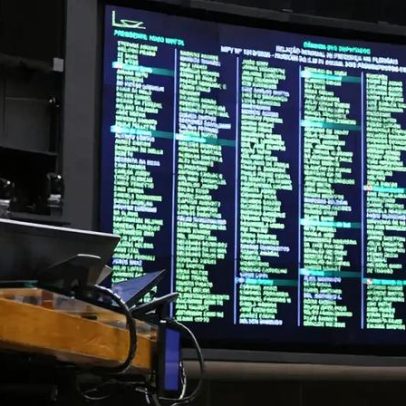 Votos dos deputados na aprovação da MP do Gás do Povo