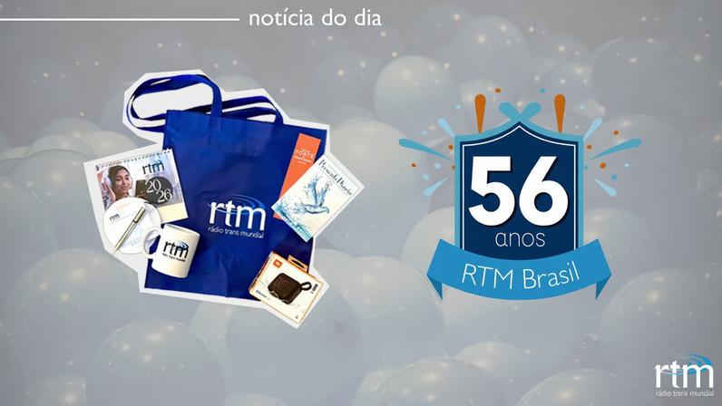 RTM inicia campanha de aniversário nesta segunda-feira