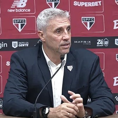 Crespo cita "lástima" pelo empate entre São Paulo e Santos e explica motivo