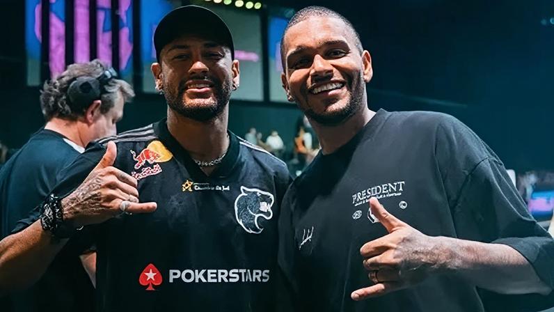 Neymar e Cris Guedes são os presidentes da Furia, time da Kings League Brazil