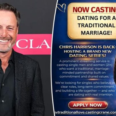 Chris Harrison promove reality de namoro com casamento tradicional
