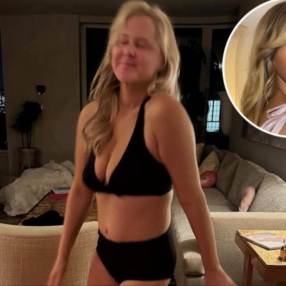 Amy Schumer, recém-solteira, defende exibir perda de peso nas redes