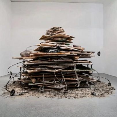 Aquisições: escultura 17 ft de Kiefer, crânio de dinossauro US$1,7 mi