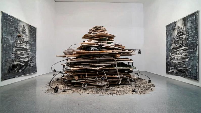 Die Erdzeitalter (Ages of the World) (2014) by Anselm Kiefer