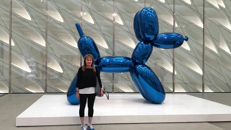 Rina Mark's collection reflects her relationship to her home city of Los Angeles