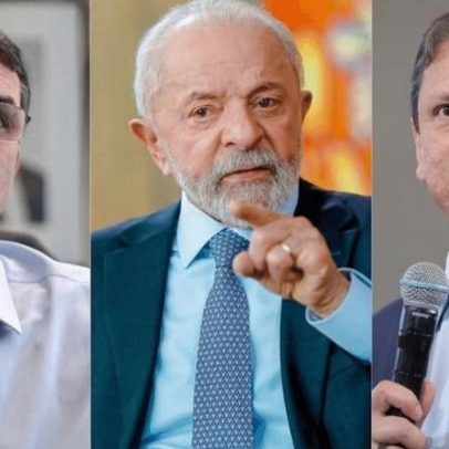 Lula empata tecnicamente com Flávio e Tarcísio no 2º turno