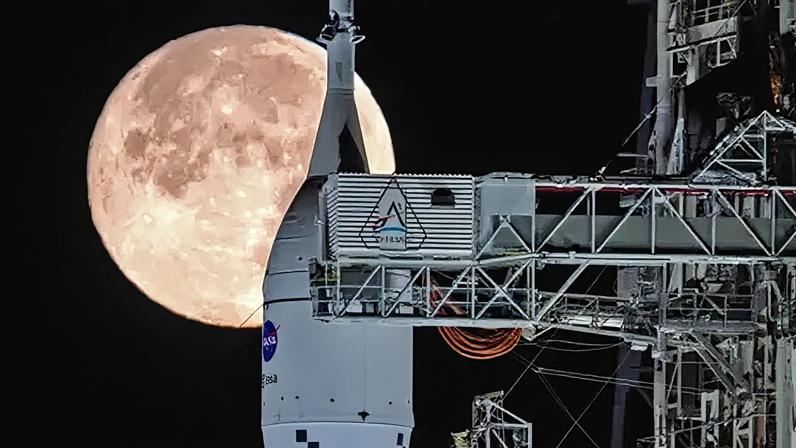 The astronauts will begin their journey on Nasa's Space Launch System rocket