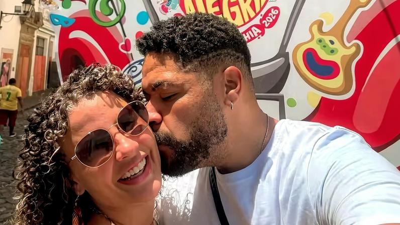 Debby realiza sonho no Carnaval ao lado do amor da minha vida