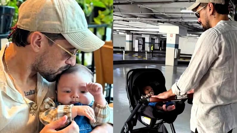 Arrascaeta e Milano — Foto: Reprodução/Instagram