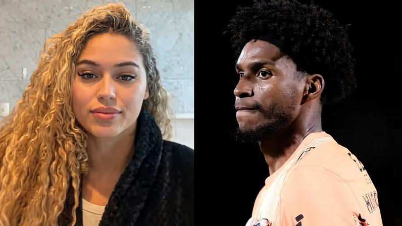 Rauany Barcellos, noiva de Hugo Souza, apoia o jogador após caso de racismo — Foto: Reprodução/Instagram