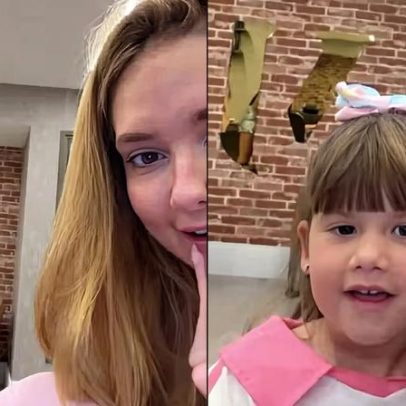 Maria Alice quer ir ao shopping com Zé Felipe e diz que vai tirar foto com todo mundo