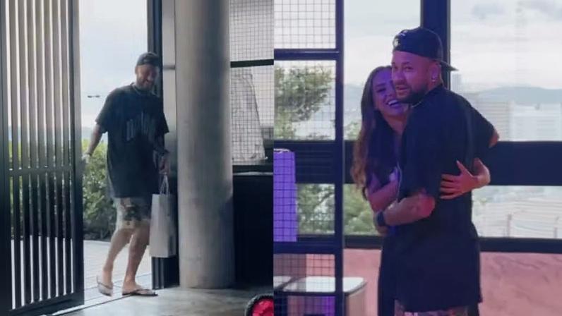 Neymar ganha festa surpresa de aniversário — Foto: Reprodução/Instagram