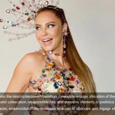 Paolla Oliveira chega à Sapucaí para acompanhar desfiles do Carnaval 2026