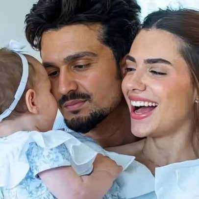 Jade Magalhães mostra filha; fãs comentam semelhança com Luan Santana