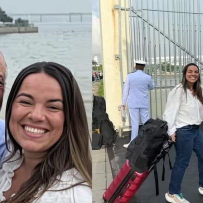 Repórter do Bom Dia Rio celebra aprovação da filha no concurso da Marinha