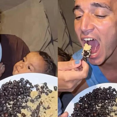 Ary Mirelle e João Gomes experimentam tanajura pela primeira vez