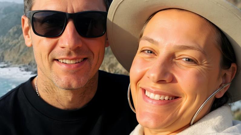 Pink e Carey Hart — Foto: Reprodução/Instagram