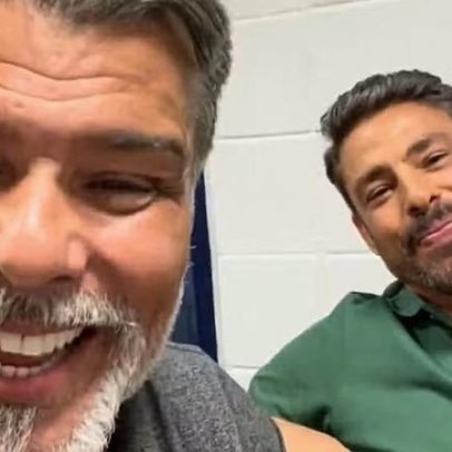Maurício Mattar e Cauã Reymond se reúnem, fãs vibram com encontro