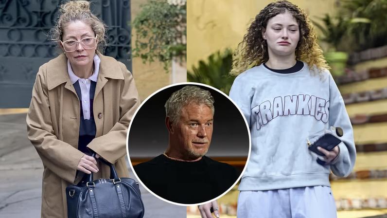 Rebecca Gayheart e sua filha, voltam à casa de Eric Dane após sua morte — Foto: The Grosby Group