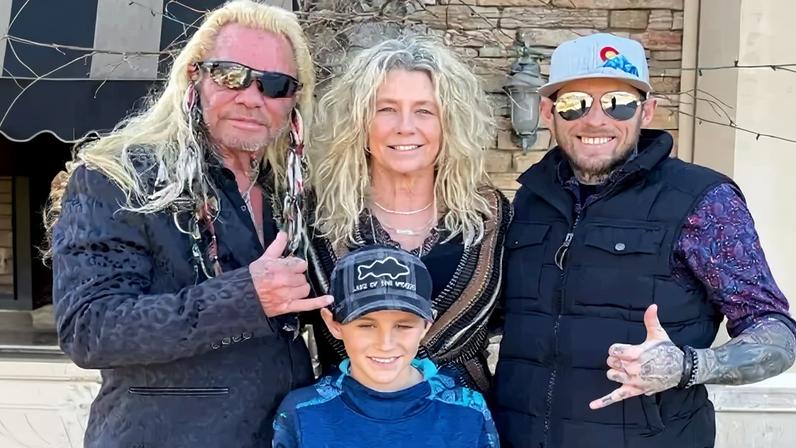 Dog the Bounty Hunter’s stepson has been arrested in the accidental fatal shooting of his own son last summer.