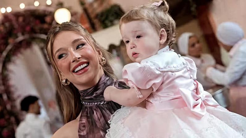 Duda Reis e a filha, Aurora — Foto: Reprodução | Instagram