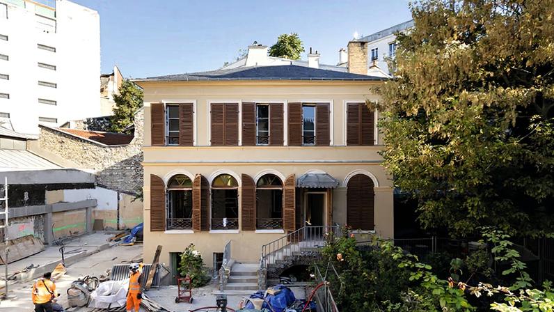 The Musée de la Vie romantique is in the former home and studio of Romantic painter Ary Scheffer