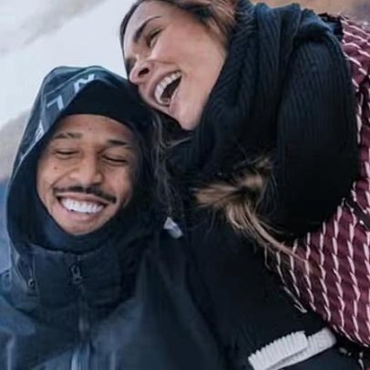 Éder Militão divulga fotos de viagem ao lado de Tainá Militão