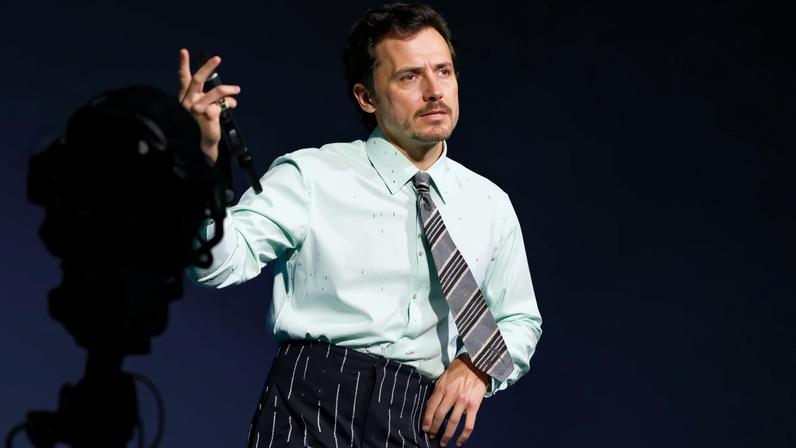 Harry Styles (pictured above performing at the 2026 BRIT Awards on Feb. 28) opened the 2026 BRIT Awards with a performance of his new song, “Aperture.”