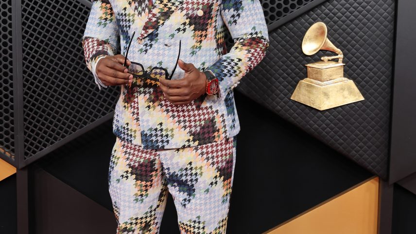 Jamie Foxx (pictured above at the 2026 Grammy Awards) reacted to Tourette’s activist John Davidson yelling the N-word at the BAFTAs.
