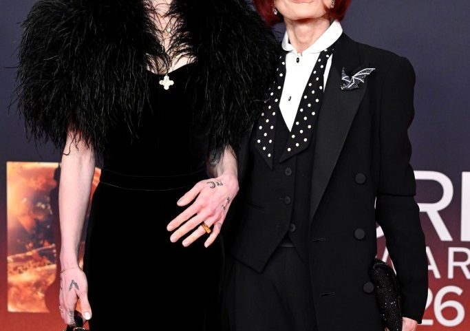 Kelly Osbourne stunned on the red carpet with her mom, Sharon, at the 2026 BRIT Awards on Saturday, days after defending her recent weight loss from body shamers.