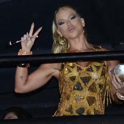 Virginia Fonseca é flagrada com marmita durante desfiles na Sapucaí