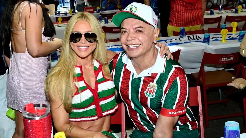 Virginia Fonseca e David Brazil — Foto: Eduardo Martins / Brazil News