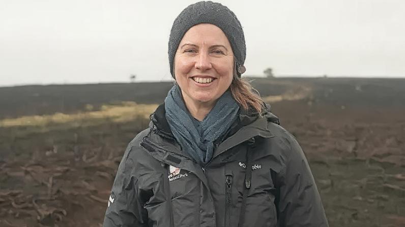 Senior ecologist Elspeth Ingleby says the wildfire had "horrendous impacts" on the North York Moors