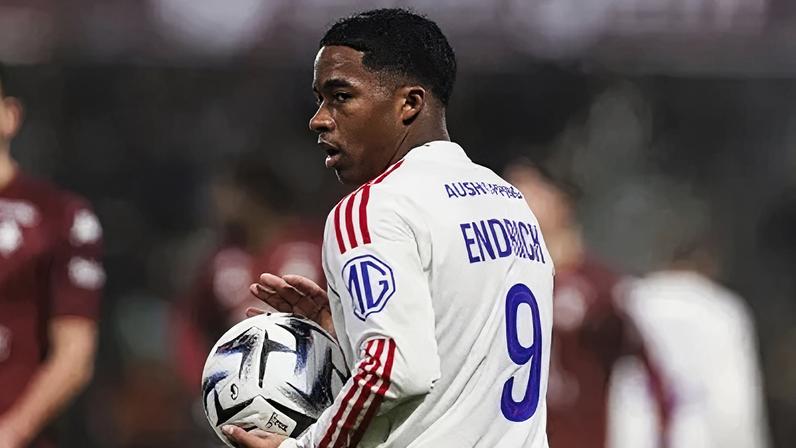 Endrick, atacante do Lyon.